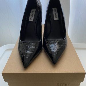 Steve Madden - RIVAL BLACK CROCODILE